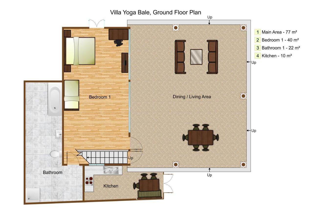 Citakara Sari Villas Candidasa Exterior foto